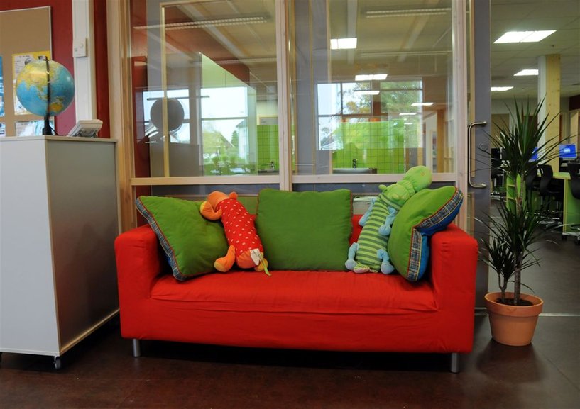 Sofa p&aring; Nardo skole