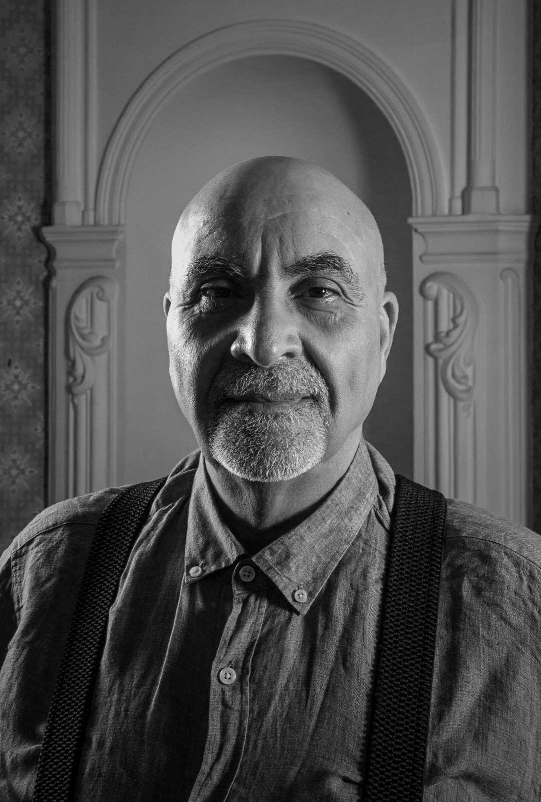 Portrett av Ashur Etwebi. Foto: Javad Montazeri.