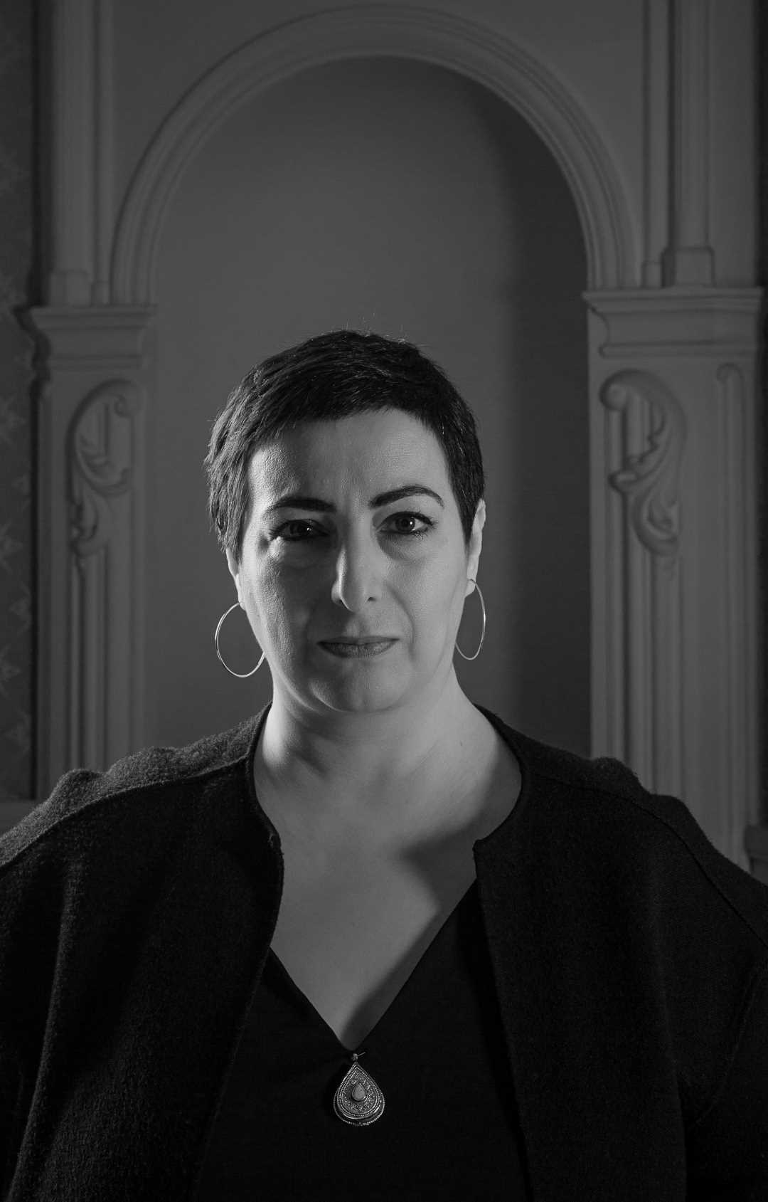 Portrett av Asieh Amini. Foto Javad Montazeri.