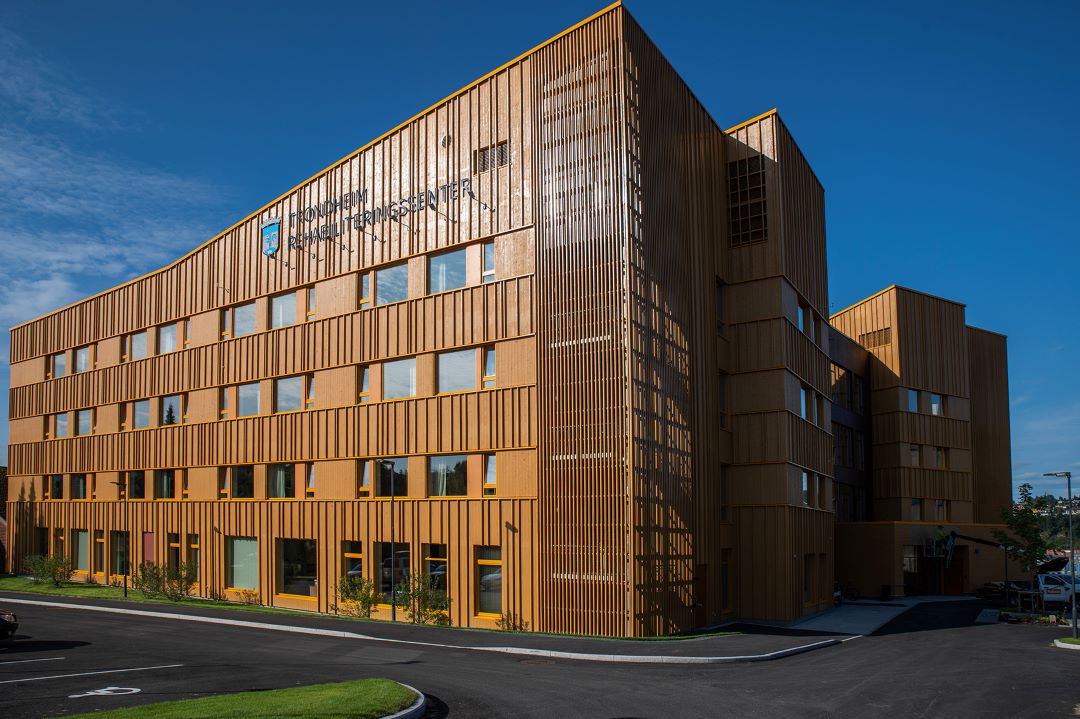 Utsiden av bygget, foto.