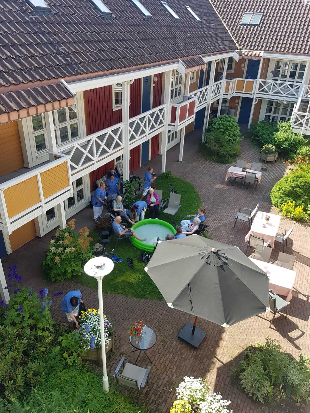 Uteomr&aring;det p&aring; Ilevollen