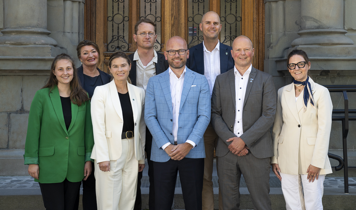 Gruppebilde av byrådene i Trondheim