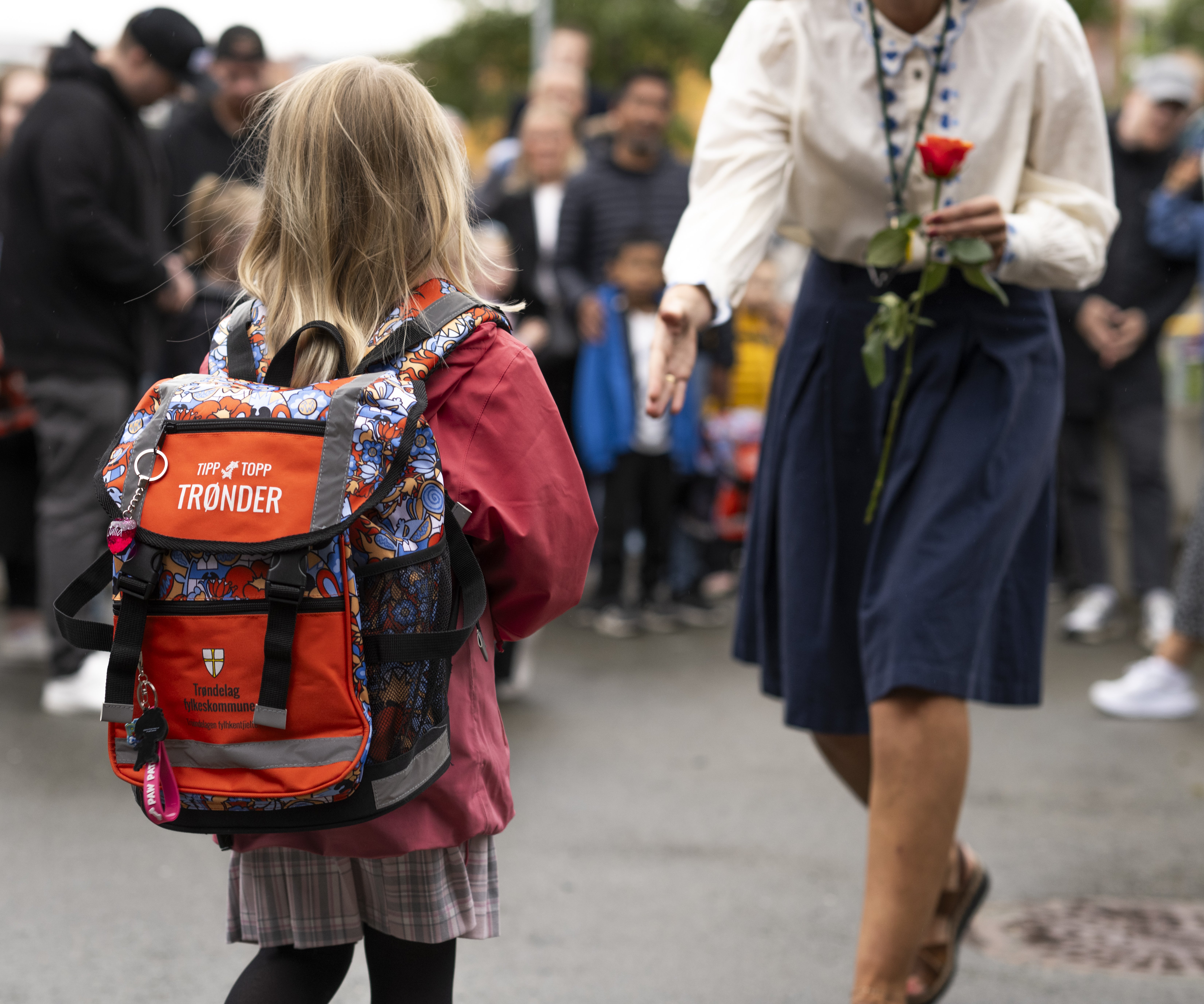Første skoledag, Trondheim kommune, Therese Samuelsen