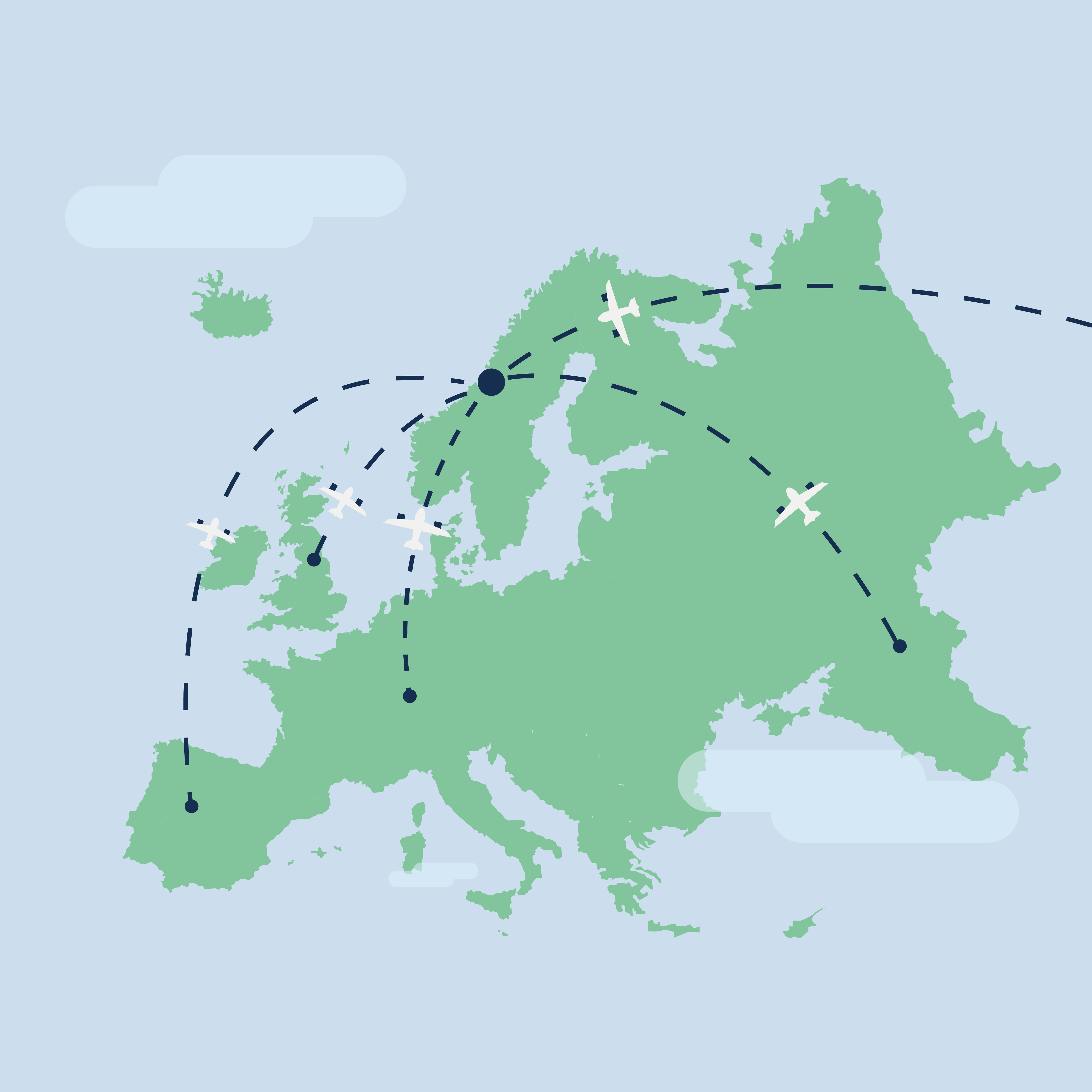 Flyreiser til Trondheim