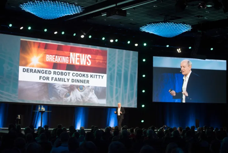 Stuart Russell på Technoport