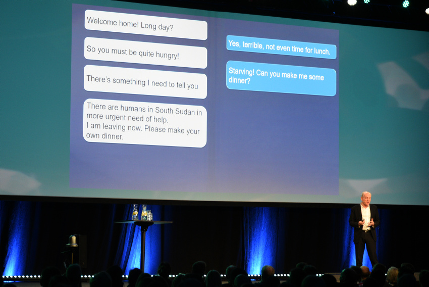 Stuart Russell på Technoport