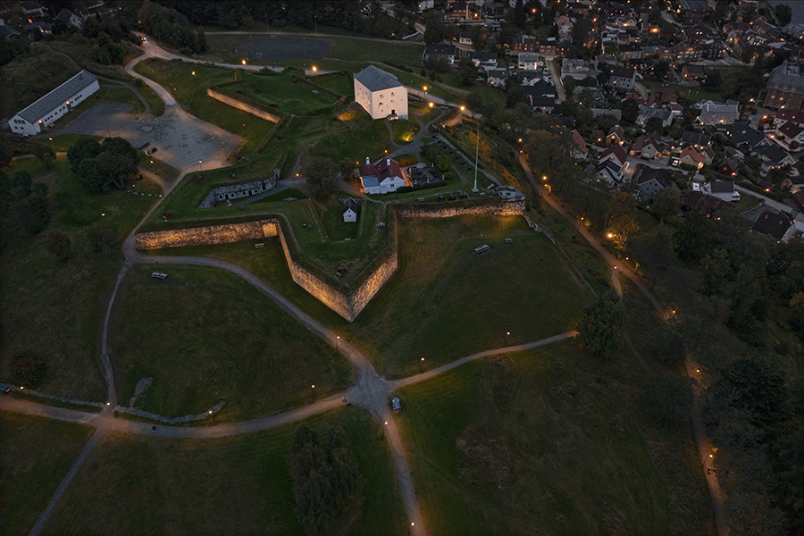 Belysning Festningen