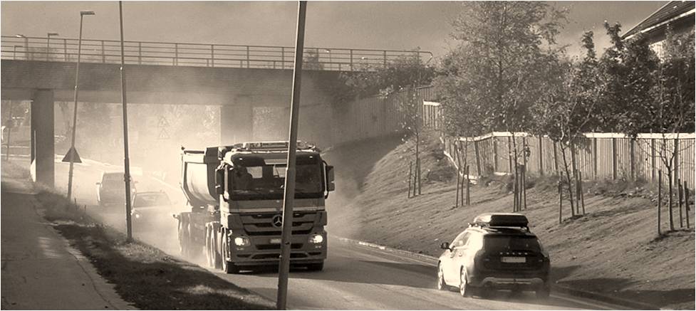 St&oslash;v fra massetransport