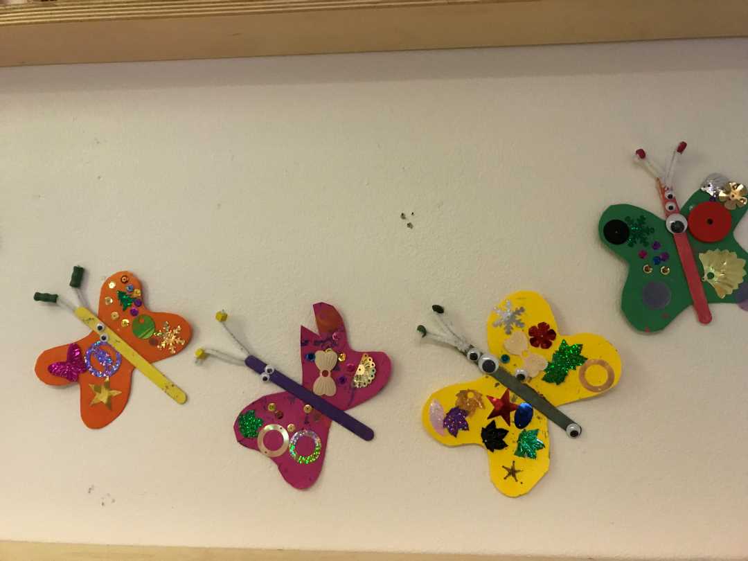 Sommerfugler av papp