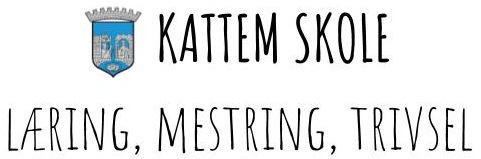 Logo: Kattem skole. Læring, mestring, trivsel.