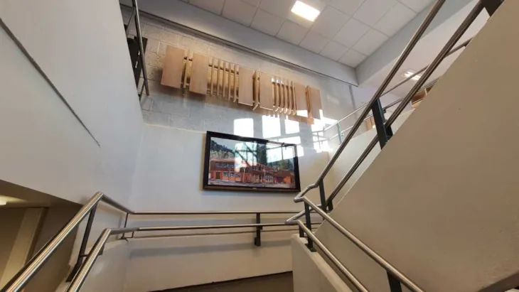 Inne på Solbakken skole
