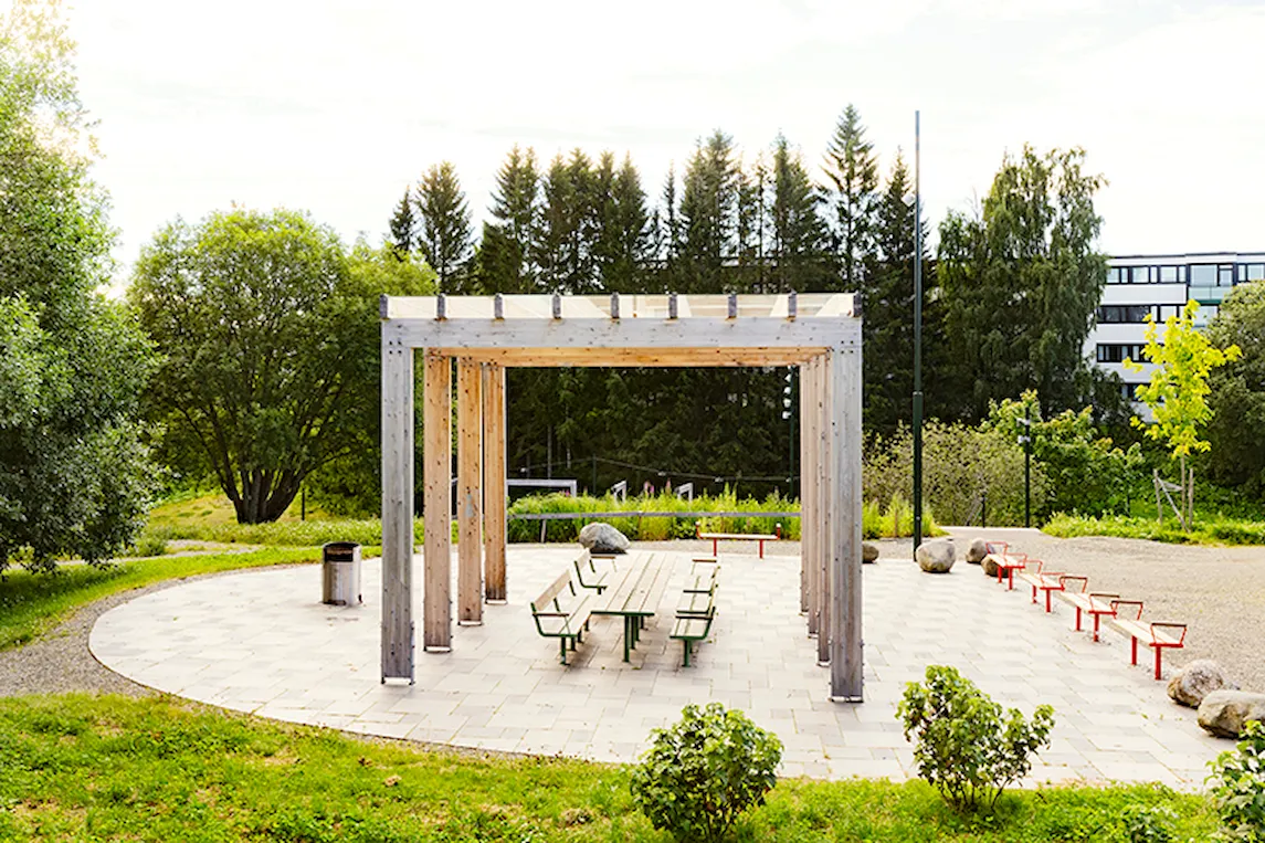 Sitteplasser Dalen park