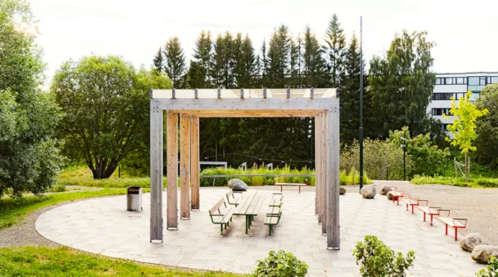 Sitteplasser Dalen park