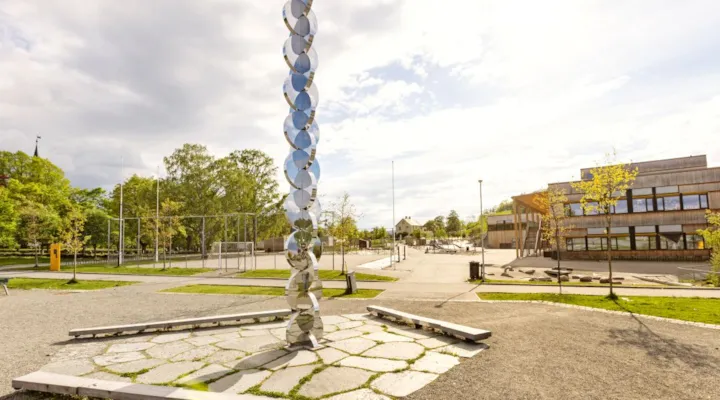 kunst i Lade skole park