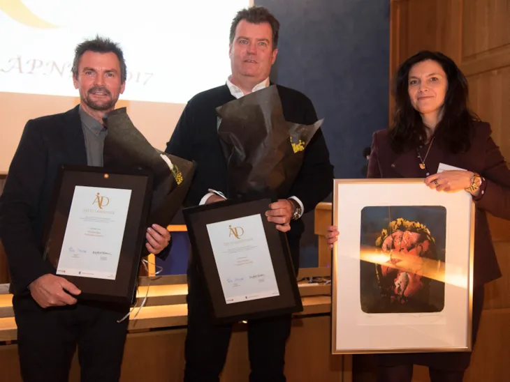 Fra venstre: Stein Vanebo, Kristian Digre og May-Britt Hansen.