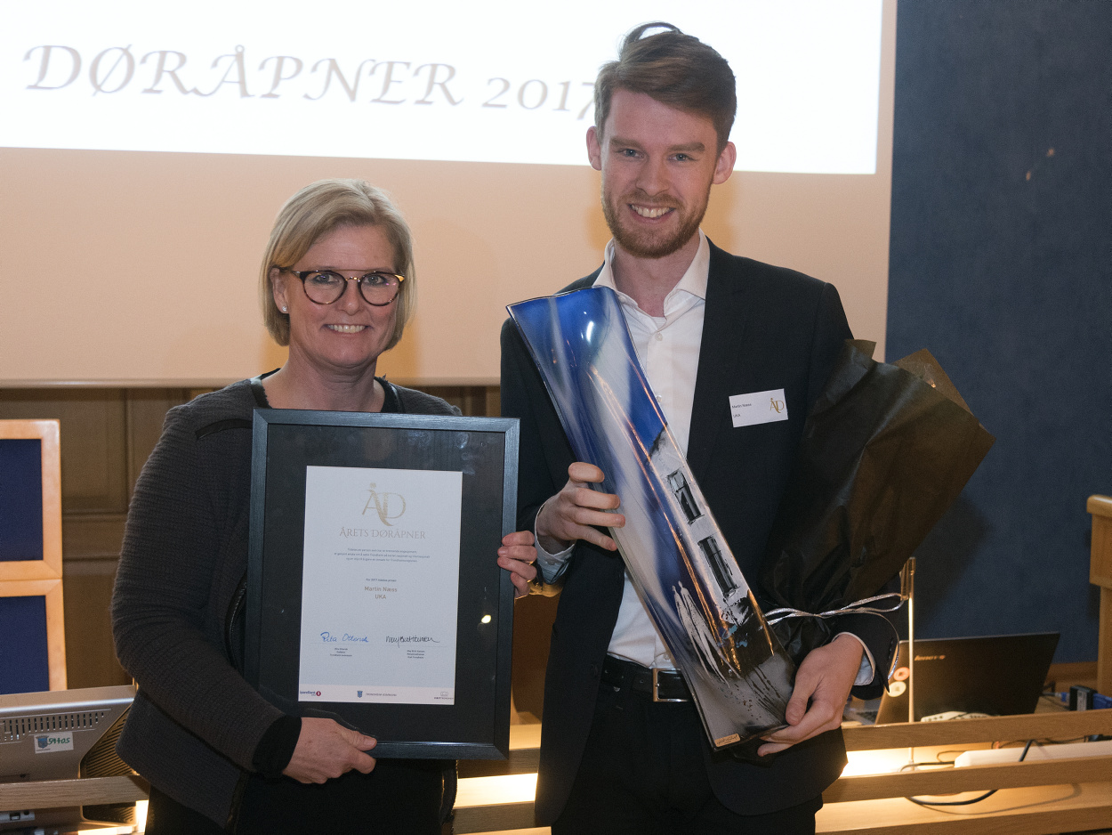 Liv Melleby og Kristian Næss.