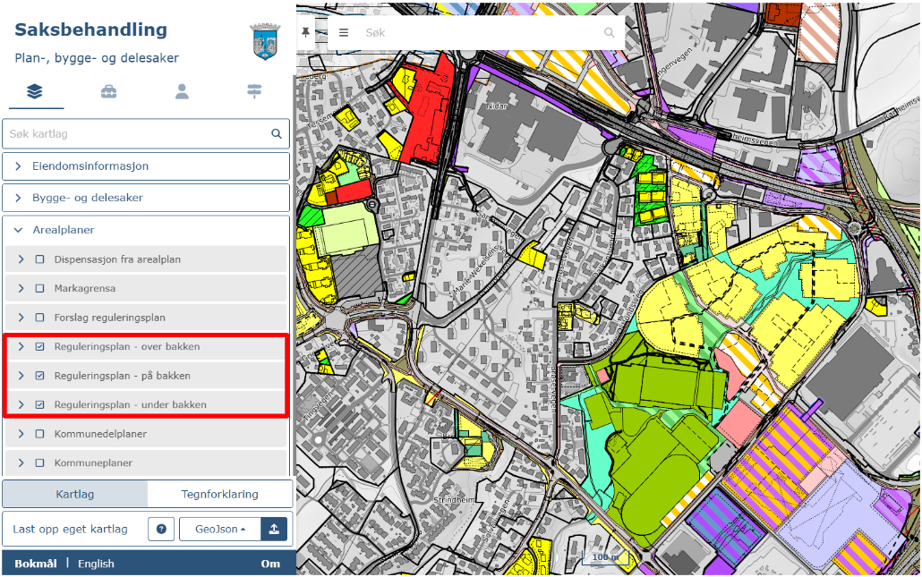 Kartmeny reguleringsplan