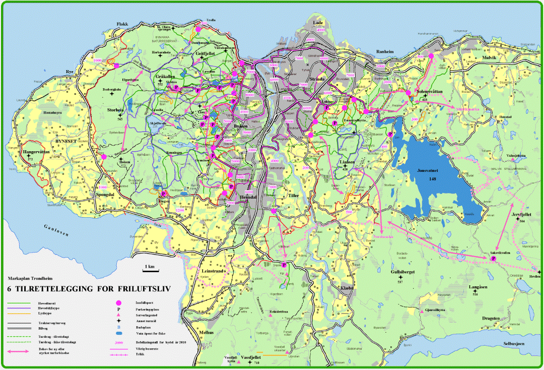 Kart Bymarka Trondheim | dedooddeband