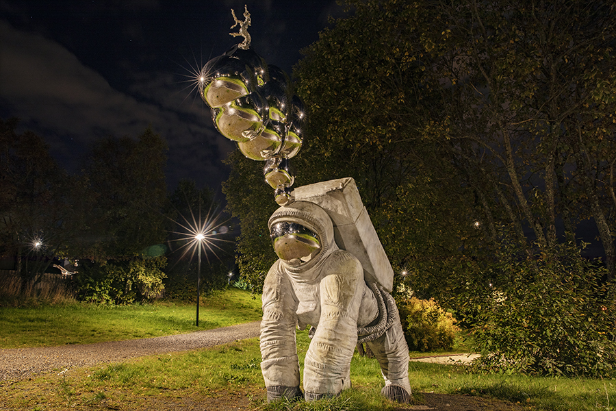 apekattastronaut Dalen park