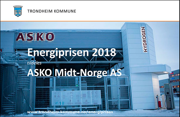 Energiprisen 2018, prisvinner: ASKO Midt-Norge