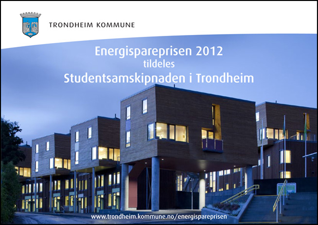 Energispareprisen 2012: Nye Berg Studentby, Teknobyen studentboliger ved Studentsamskipnaden