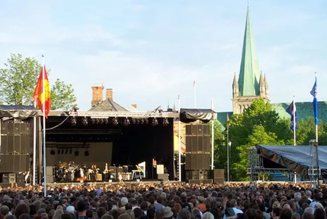 Utekonsert i Trondheim