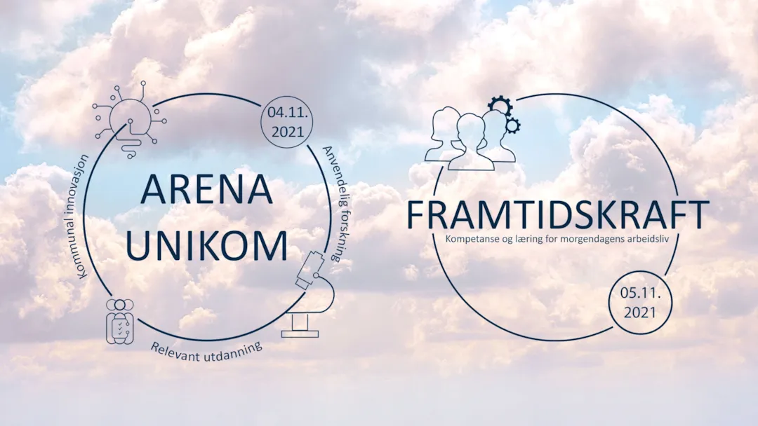 bilde av logoene til Framtidskraft og Arena Unikom