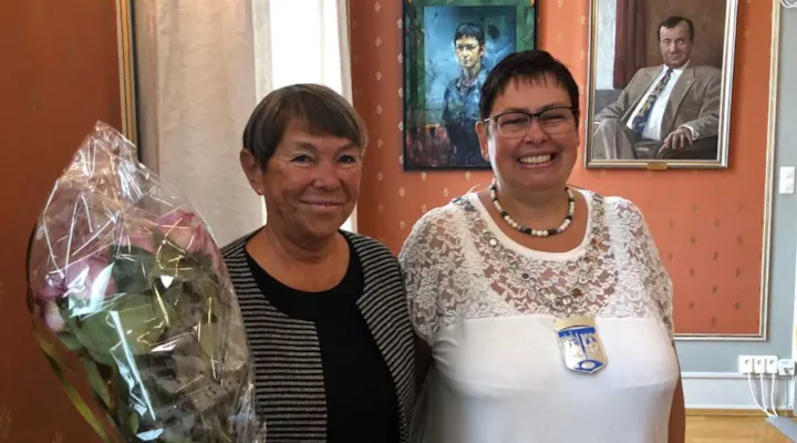 Mari Elin Øksendal og Rita Ottervik