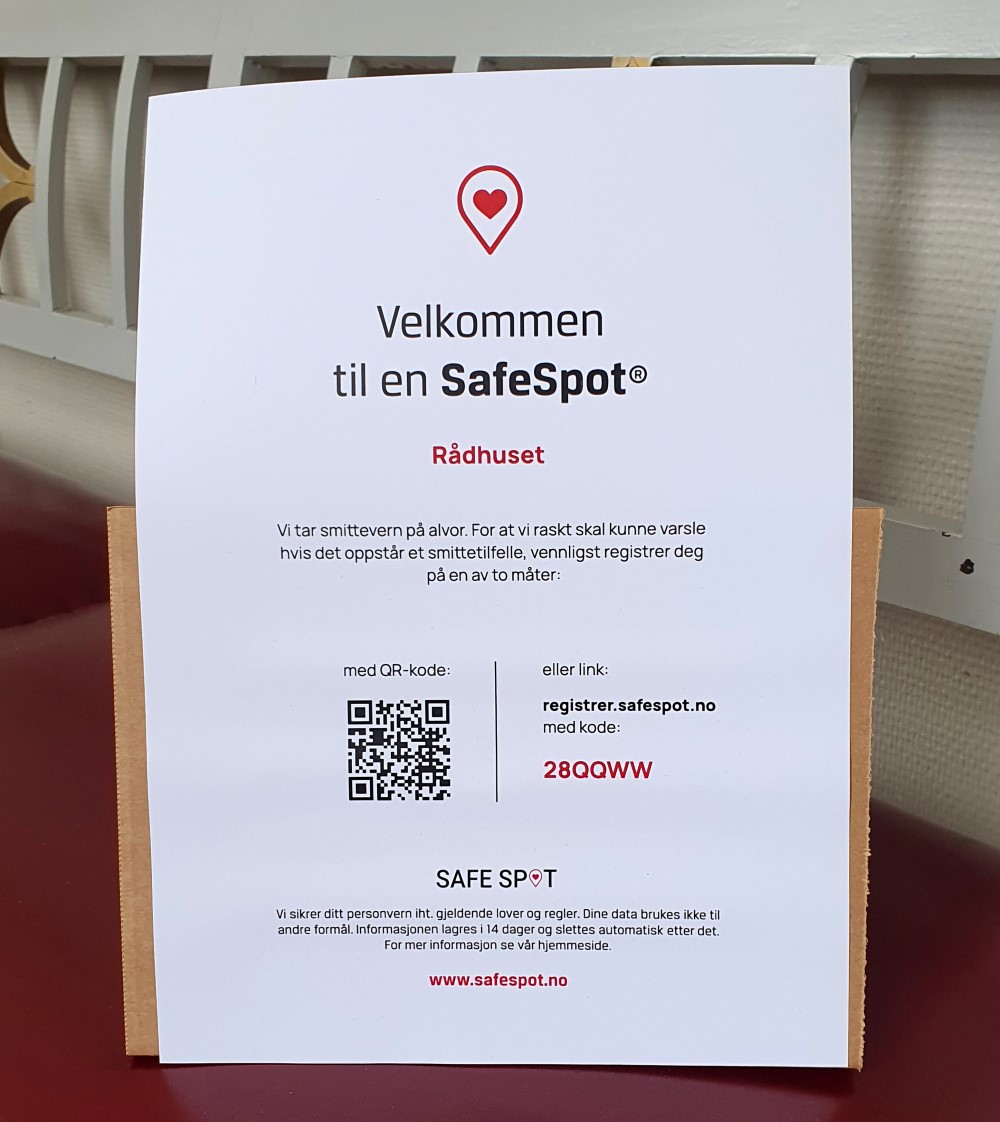 SafeSpot-plakat