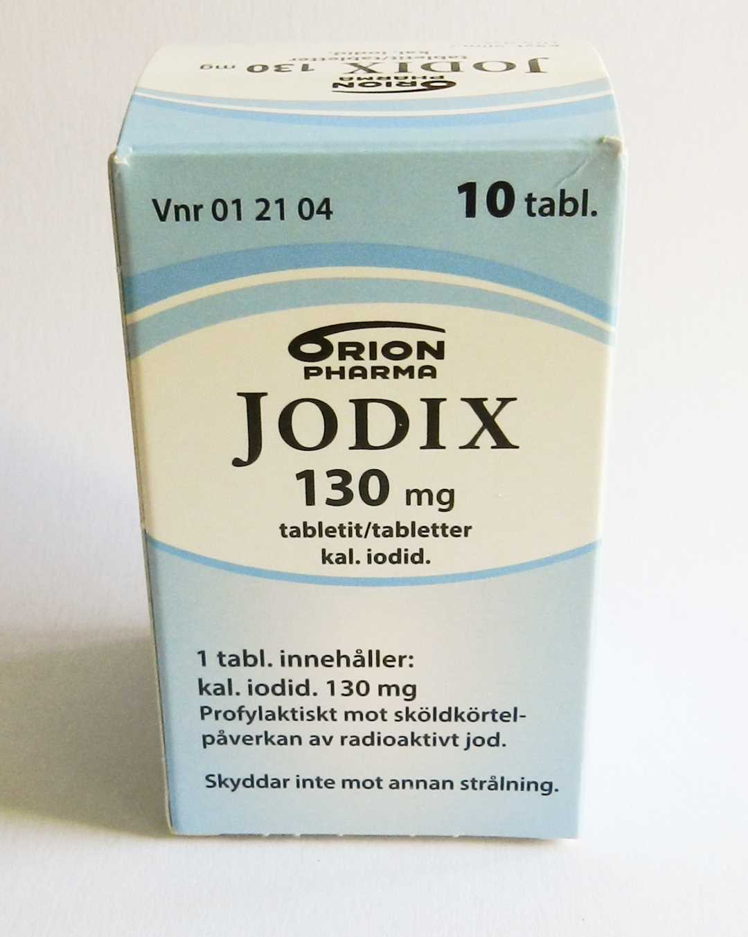 Bilde av eske med jodtabletter.
