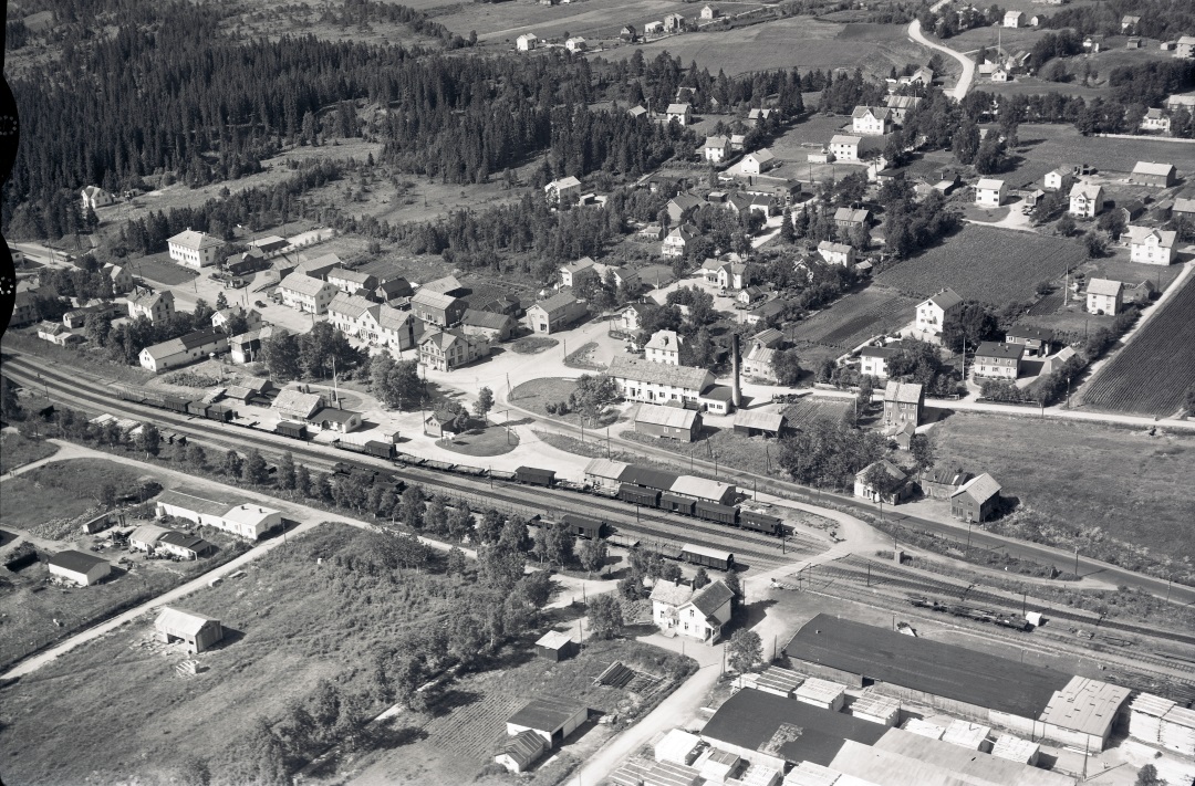 Heimdal sentrum i 1952