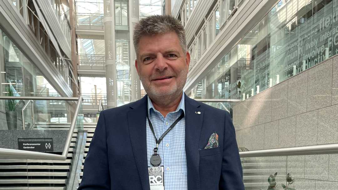 Bilde av administrerende direktør Svein Harald Olavesen, i Green Edge Compute.