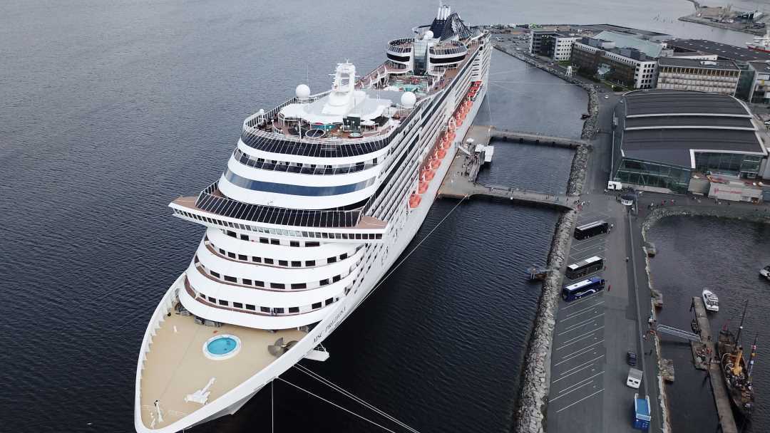 Mange cruiseskip anløper Trondheim havn i årets løp.