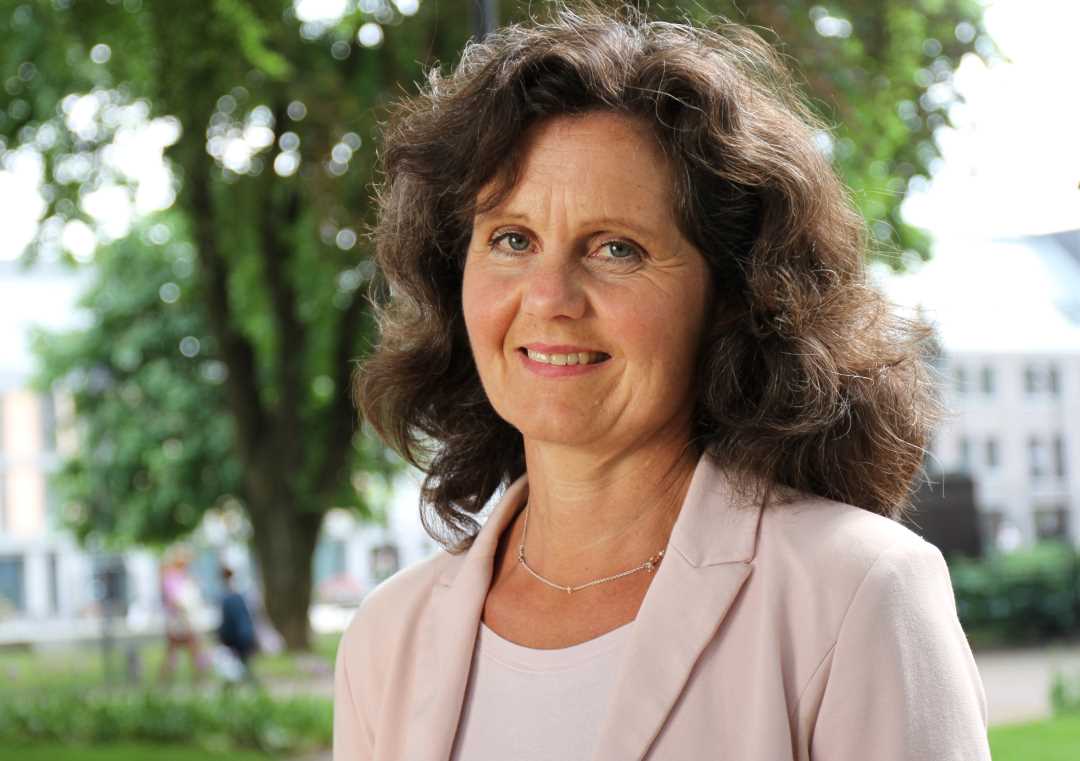 Portrett av Wenche P. Dehli